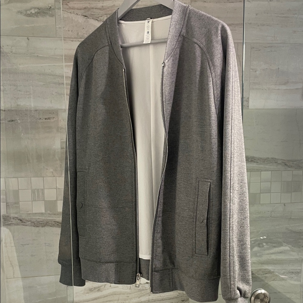 State & Liberty knit bomber jacket